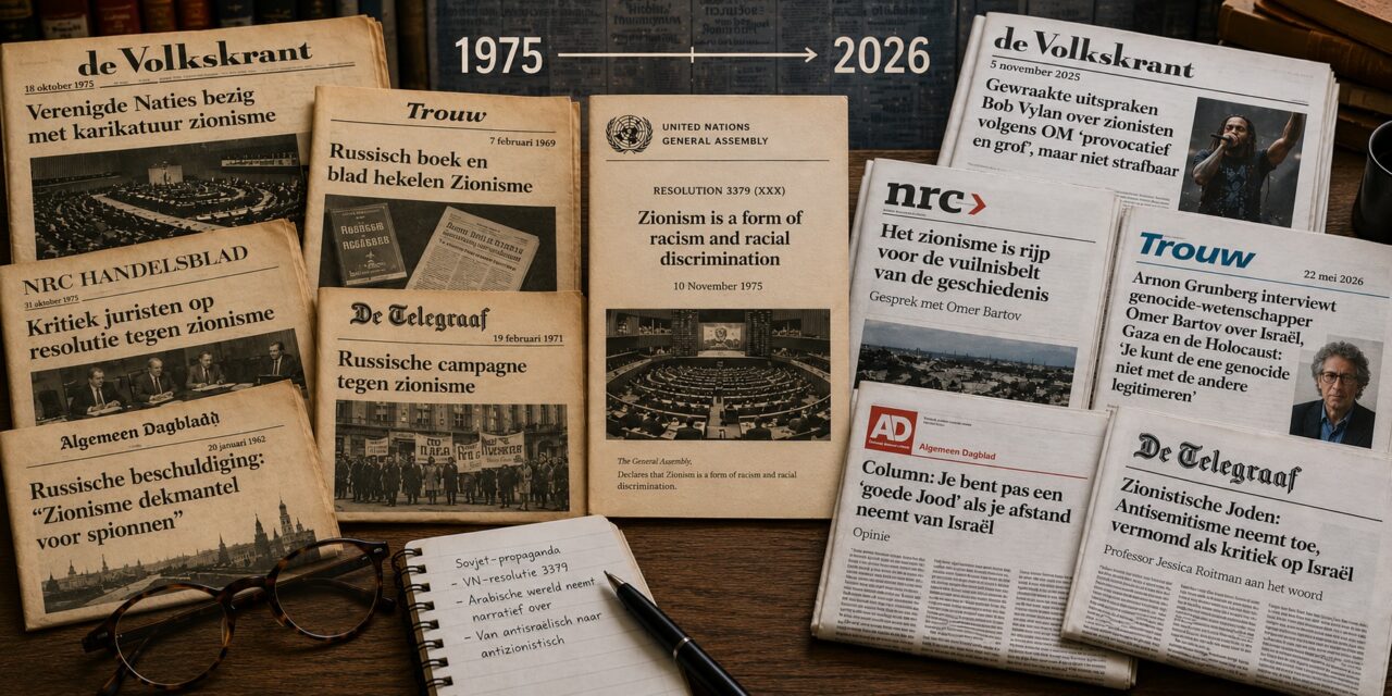 From Soviet Propaganda to Mainstream: Fifty Years of Zionism in the Dutch Press