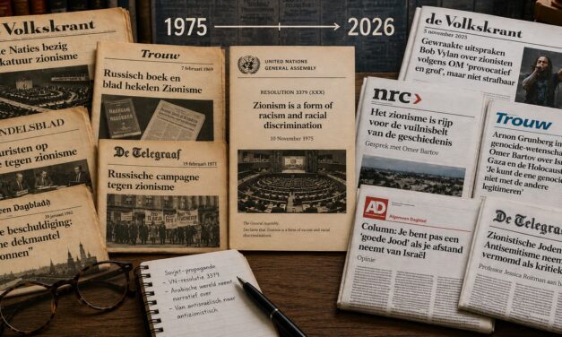 Van Sovjetpropaganda tot mainstream: vijftig jaar landelijke kranten over zionisme